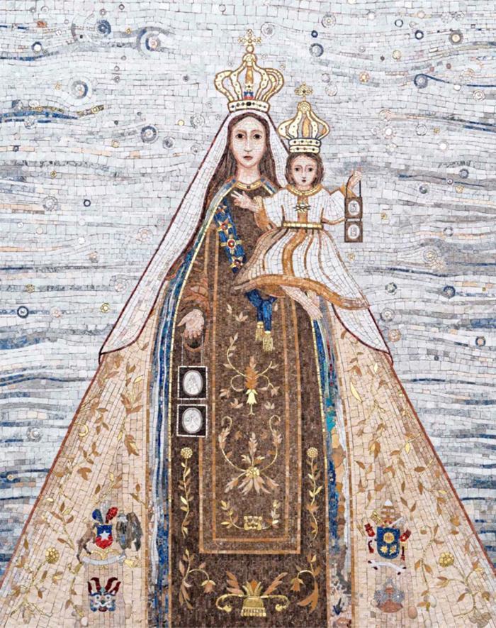 Mosaico De La Virgen Del Carmen Se Instalara En El Vaticano